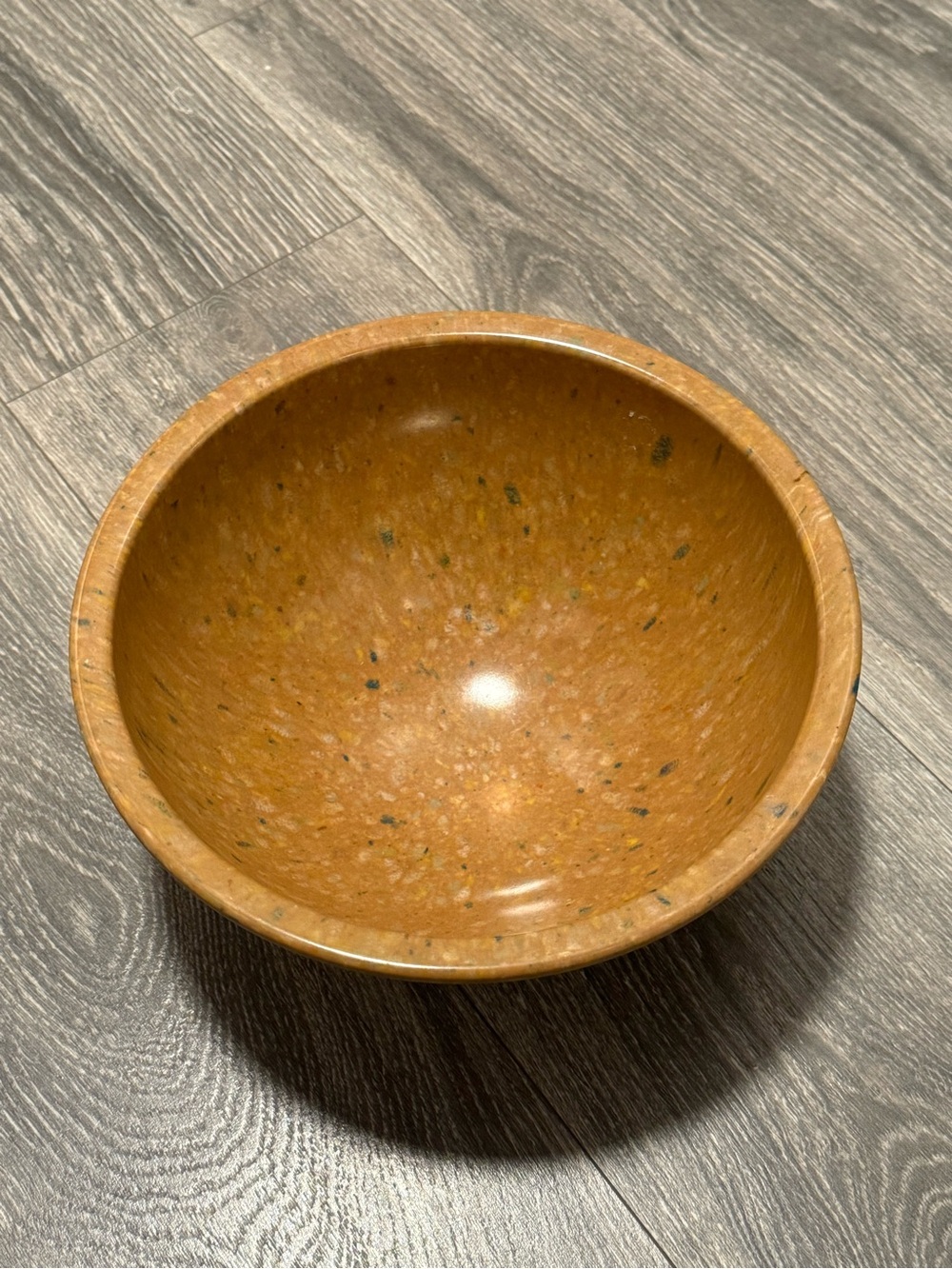 Ochre Speckled Ceramic Serving Bowl - Home Dining Serveware